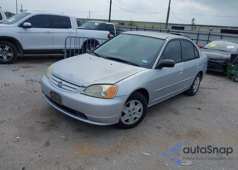 2003 Honda Civic Lx z USA, uszkodzony, nr VIN 2HGES15503H509811